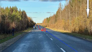 В Коми мужчина на Lada Granta угодил под КамАЗ