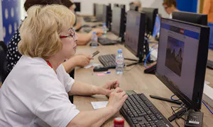 В КГТА прошёл чемпионат по компьютерному многоборью среди пенсионеров