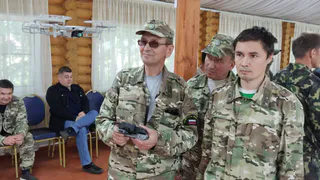 Ветераны СВО учат чувашских лесников управлять дронами