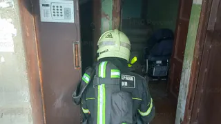 В Муроме загорелся подвал многоквартирного дома