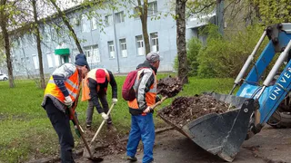 Во Владимире продолжается весеннее обновление городских территорий