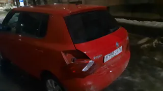 Скрылся с места: в Рязани неизвестный протаранил припаркованную машину