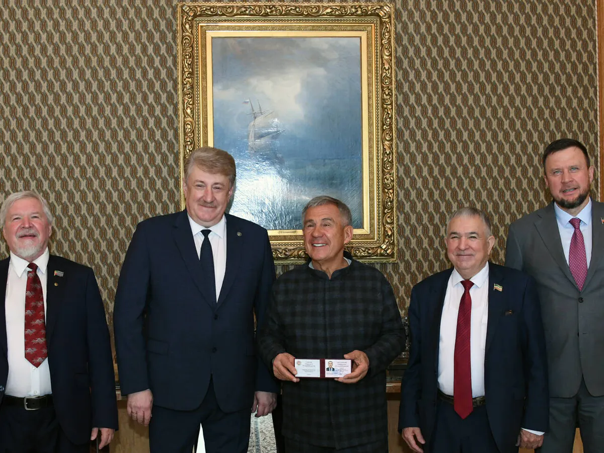 Рустам Минниханов официально стал Раисом Республики Татарстан