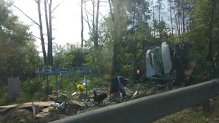 Под Гомелем «Газель» с брянскими номерами попала в страшное ДТП