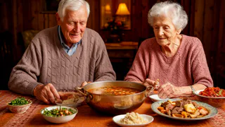 Найден рецепт супа, который самая долгоживущая семья в мире ест каждый день — в нем ни грамма мяса