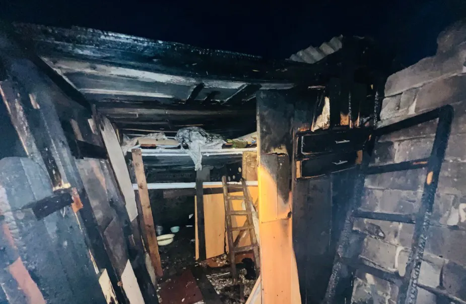 В Коми оперативно ликвидировали пожар в хозяйственной постройке