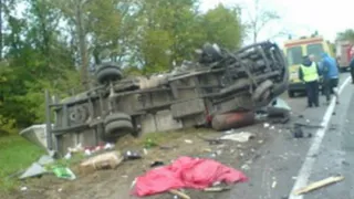 В Шацком районе столкнулись "Газель" и MAN, есть погибшие