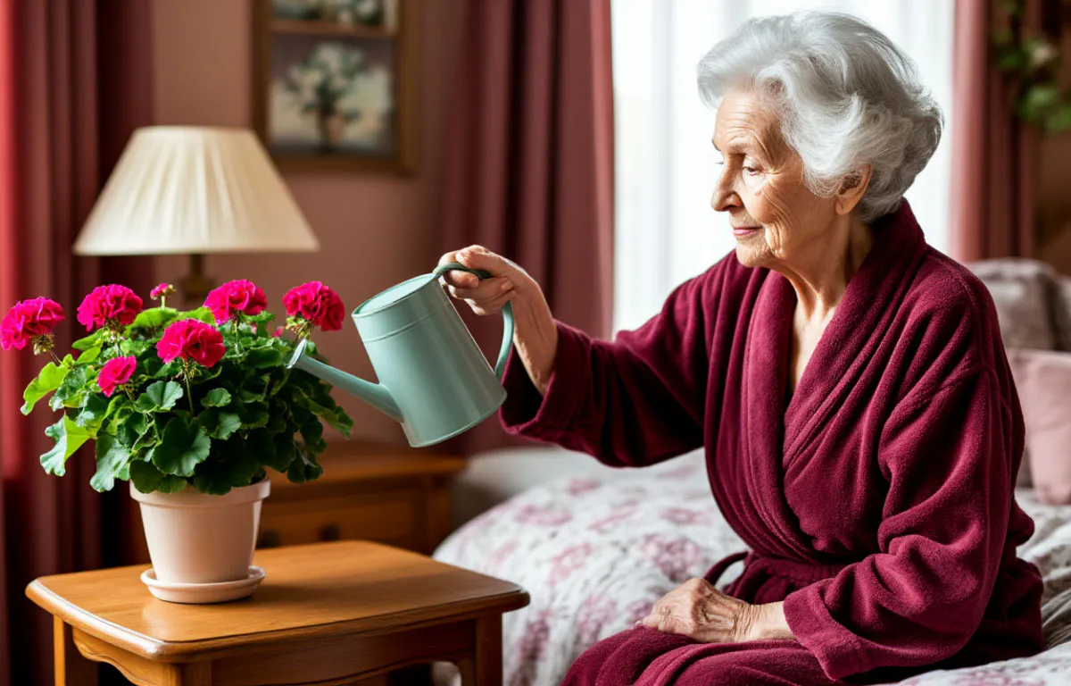 Герань этого не любит - а мы упорно даем и жалуемся. Жалею, что узнала об этом только сейчас