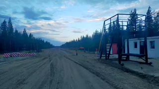 На закрытой автотрассе в Коми произошел несчастный случай