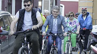 Рязанская администрация присоединилась к городскому велопробегу