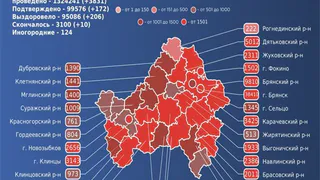 10 брянцев умерли от коронавируса за сутки