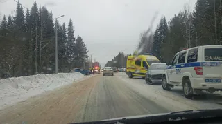 В Коми в аварии пострадало несколько детей