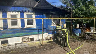 Хреново горело: в деревне Собинского района от огня пострадал частный дом