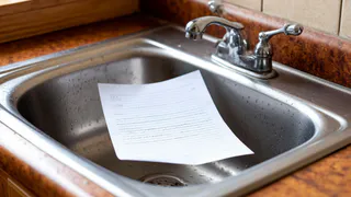 Уезжая из дома надолго, всегда кладу лист бумаги в раковину, и не спускаю воду в унитазе