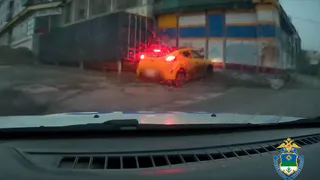 В Коми полиция Заполярья применила оружие при задержании пьяного лихача