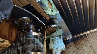 В Коми потушили два бытовых пожара: горели баня и хозпостройка