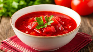 Не свекла и не томат: вот что добавить в борщ, чтобы он получился ярко-красным — секрет поваров в ресторанах 