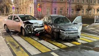 В Рязани в ДТП с Chevrolet и Lada пострадали два человека
