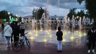 В Гусь-Хрустальном заработал новый фонтан