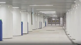 Проход к поездам "владимирского направления" на Курском вокзале стал комфортабельнее