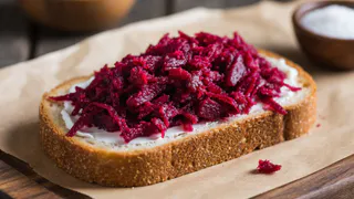 Просто обожаю такую свеклу - готовлю кастрюлю, ставлю в холодильник: использую её и для салата, и как гарнир, и для бутербродов