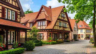 Как живут в немецких деревнях? Показываю дом немецкого фермера - снаружи и внутри - есть общее с Россией