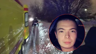 27 января в больнице умер сбитый машиной рязанец, который ночью шел вдоль заснеженной обоч