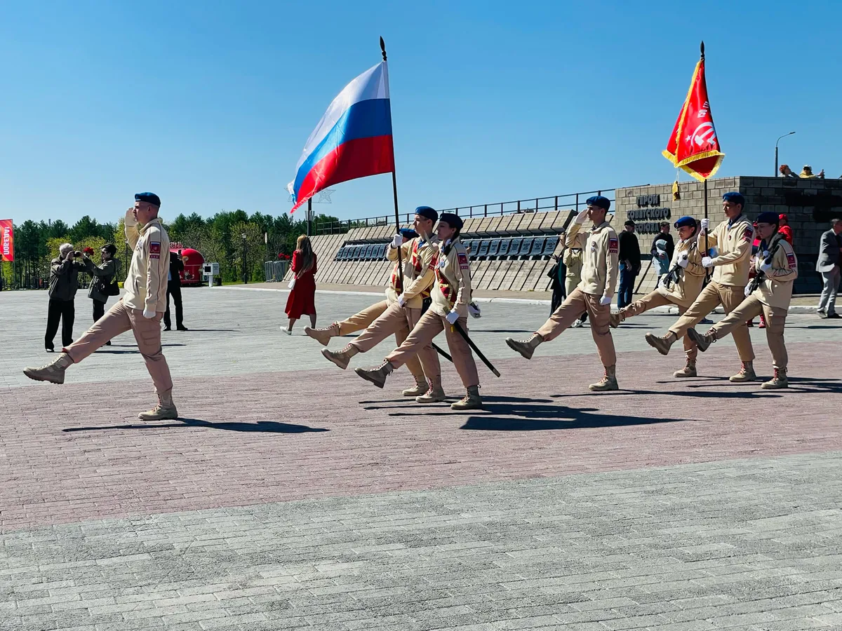 В Магнитогорске прошла патриотическая акция "Маршрут памяти"