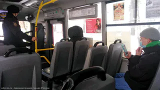 Рязанцу выписал штраф за отсутствие маски в общественном транспорте