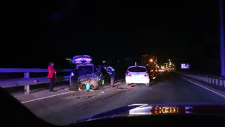 Соцсети: у поста ДПС в Солотче случилось жесткое ДТП