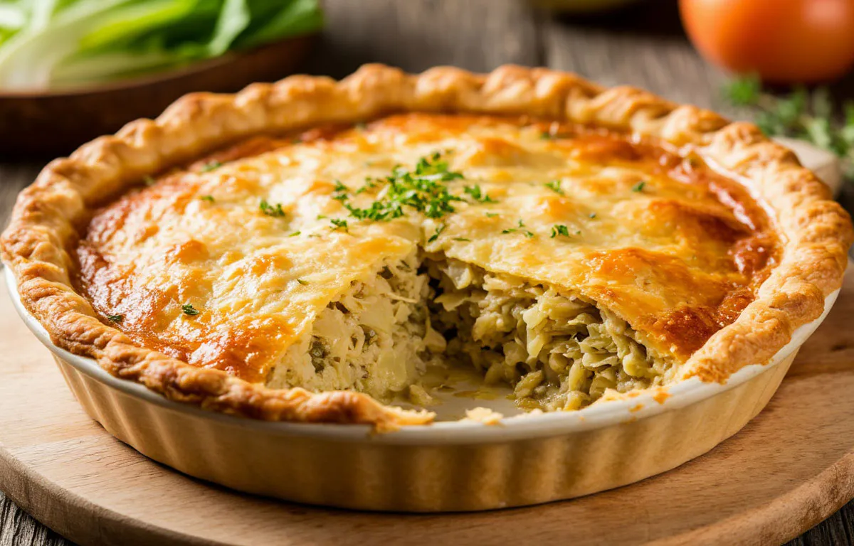 Капустный пирог, от которого сходят родные с ума! Беру кефир, заливаю начинку – и отправляю в духовку