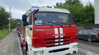 В Пензе на Пролетарской,10 произошел пожар