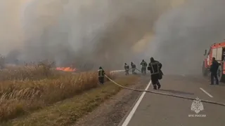 В Рязанской области пожары подходят к селам Воскресеновка и Ижевское