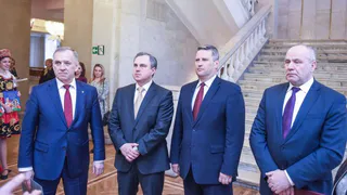 Брянская делегация посетила Гомель в День единения народов Беларуси и России