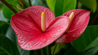 Для интенсивной стимуляции цветения антуриуму — первым делом: 3 капли в воду — и "алые паруса" полезут наперегонки