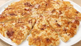 Вкусный завтрак из лаваша за десять минут: все перемешал и на сковороду