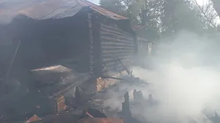 В Сасовском районе 3 сентября сгорел жилой дом