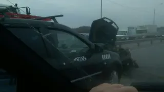 На Северной окружной произошло серьезное ДТП