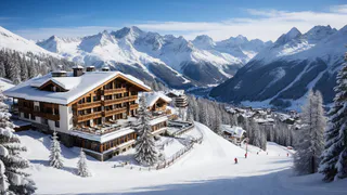 Высокие горы, изысканная роскошь и снежные склоны: это место номер один в мире горнолыжных курортов