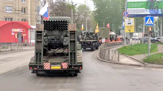 Импровизированный парад военной техники в Рязани: появились фото и видео