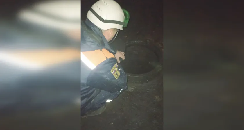 В Пензе спасатели вытащили тело погибшего мужчины из колодца