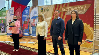 Юные спортсмены Сыктывкара соревнуются в борьбе за знаки ГТО