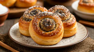 Смешиваем кефир с майонезом — и через 15 минут целая гора лакомства к чаю готова: домашних за уши не оттащить