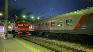 В Рязанской области из-за поезда мужчина угодил в больницу