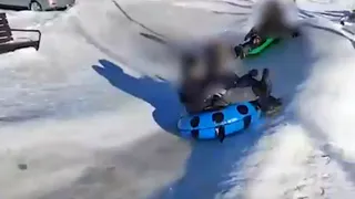 Администрации Бугульмы пришлось снести дворовую горку, которую построили дети