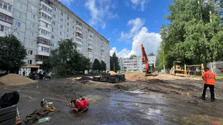 В сыктывкарской Орбите идет капитальное преображение двора