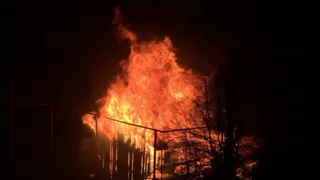 При пожаре под Ряжском в собственной квартире погиб мужчина