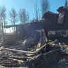 В Коми при тушении крупного пожара в частном доме эвакуировали 2 человека
