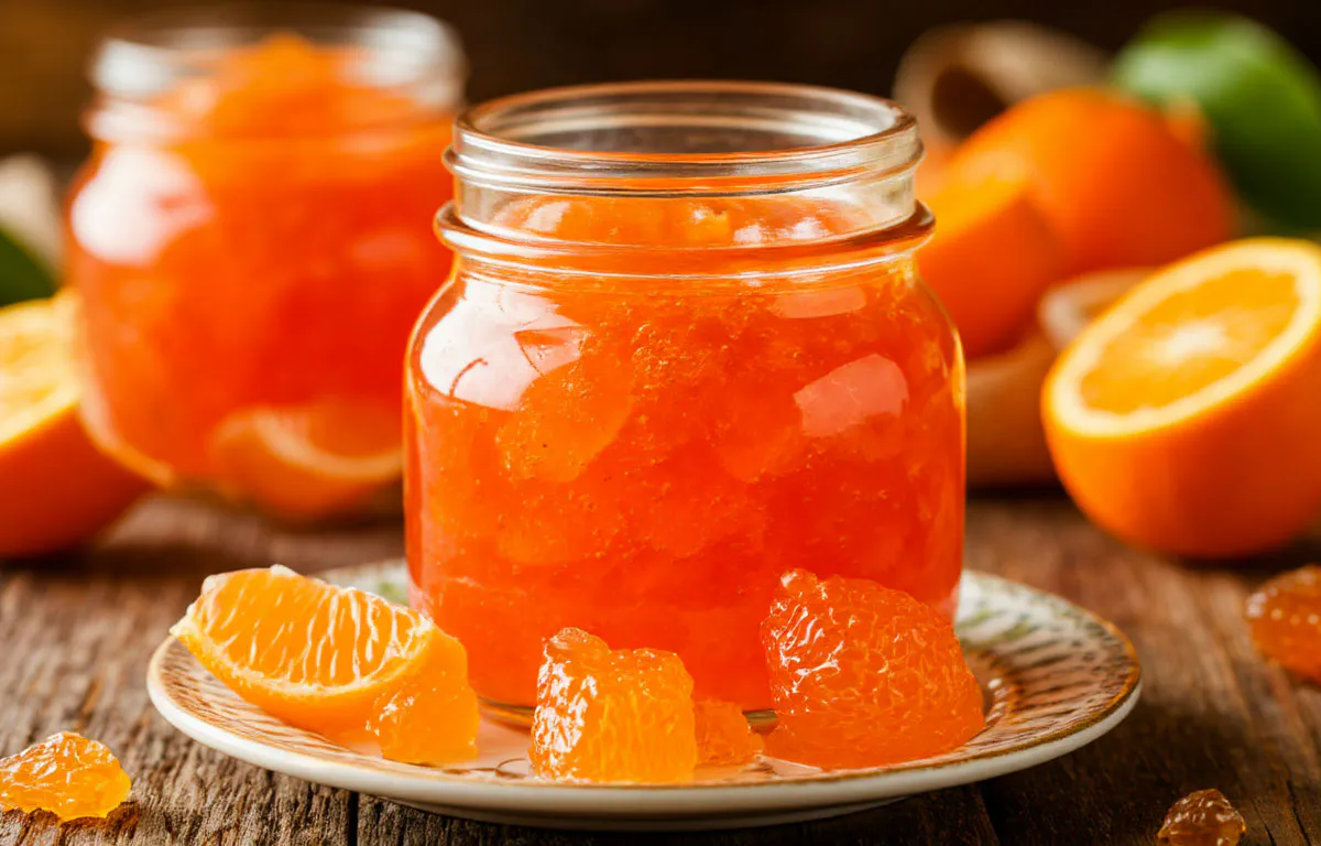 Когда дети хотят чего-то вкусного, беру стакан любого варенья и через 20 минут готов полезный мармелад
