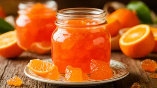 Когда дети хотят чего-то вкусного, беру стакан любого варенья и через 20 минут готов полезный мармелад
